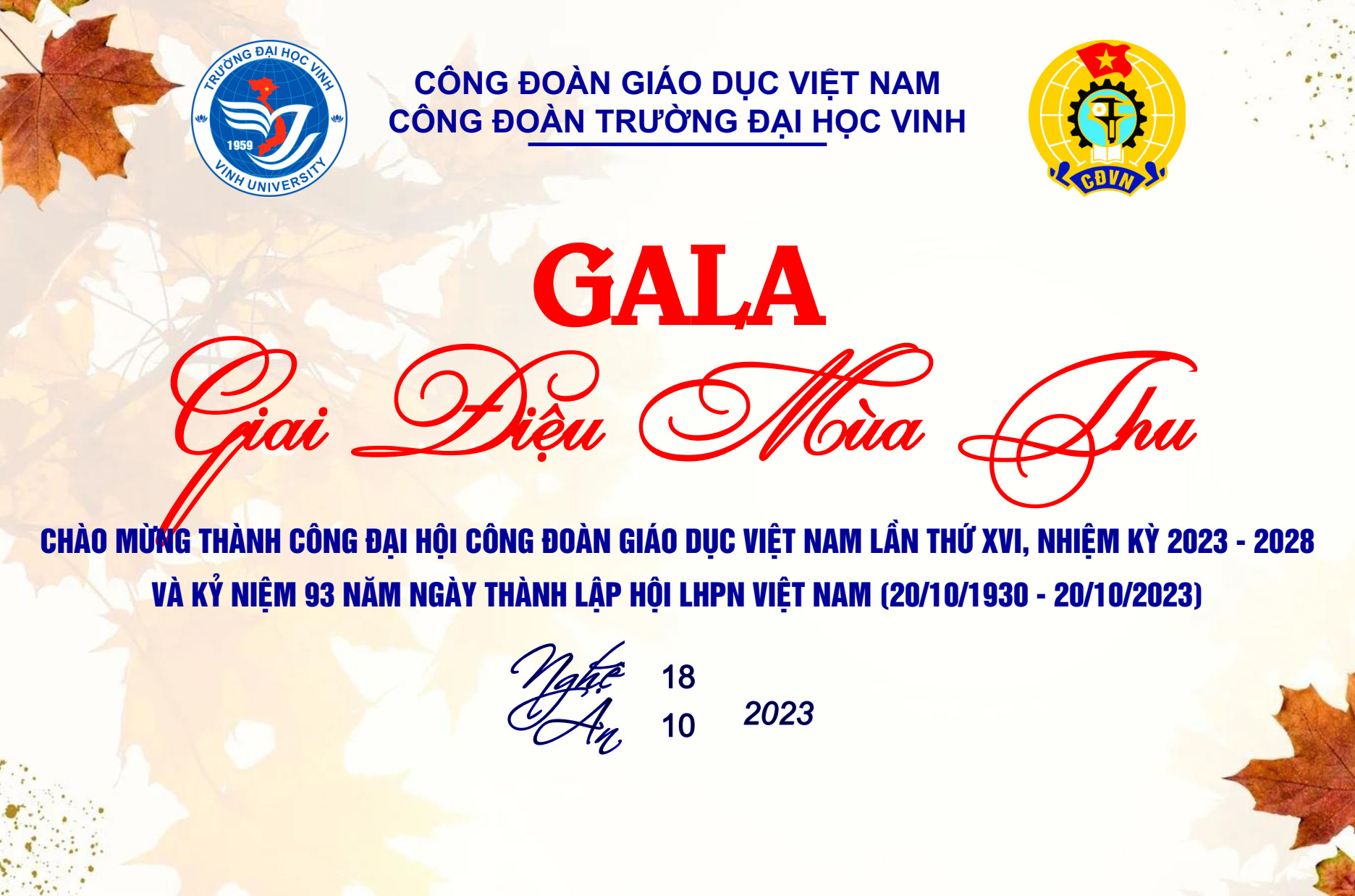 Kế hoạch tổ chức Gala "Giai điệu mùa thu"